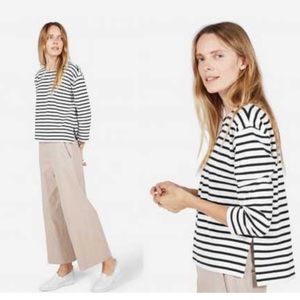 Everlane boxy striped tee